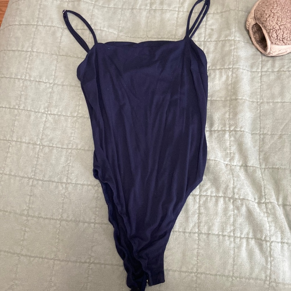 Navy Bodysuit
